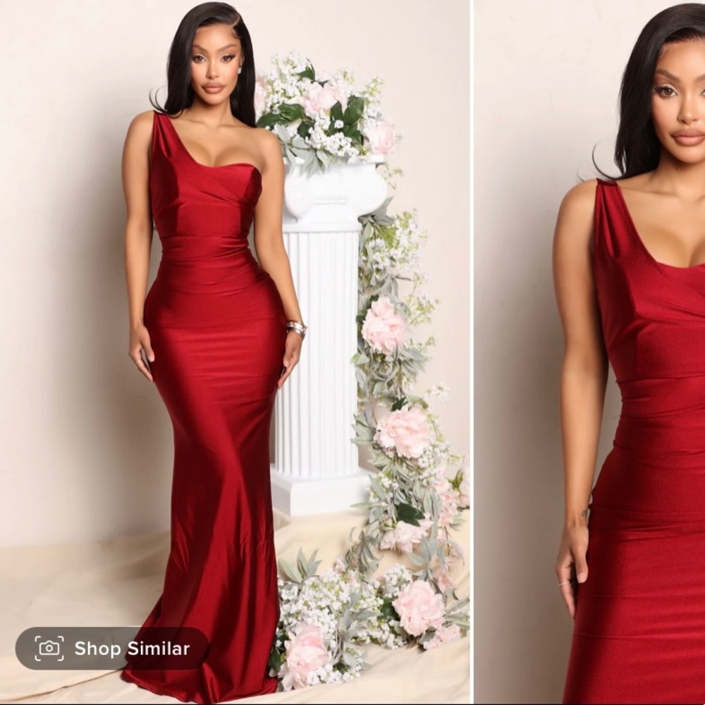 Fashion nova dress-Calling You Over Maxi Dress -SIZE L